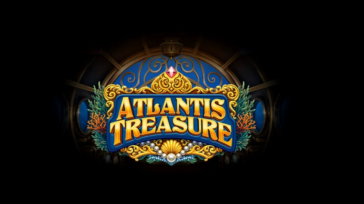Tampilan visual slot Atlantis Treasure dengan tema steampunk bawah laut